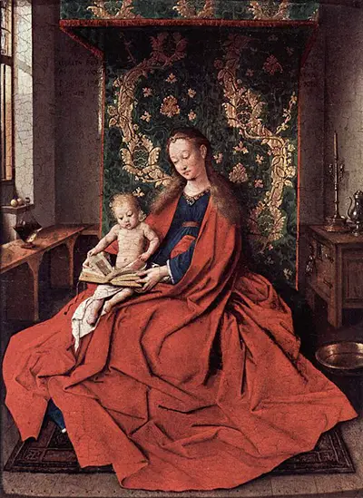 The Ince Hall Madonna (The Virgin and Child Reading) Jan van Eyck